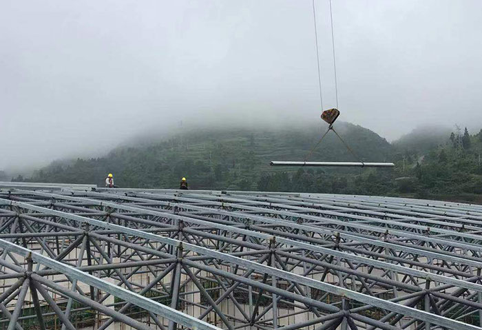 磐石网架施工